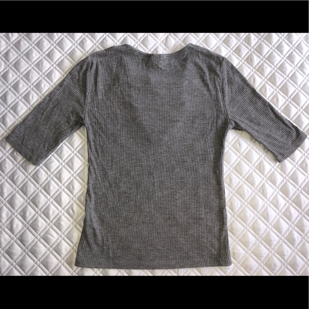 Lace Up Top - Picture 2 of 3